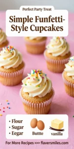 Simple Funfetti-Style Cupcakes
