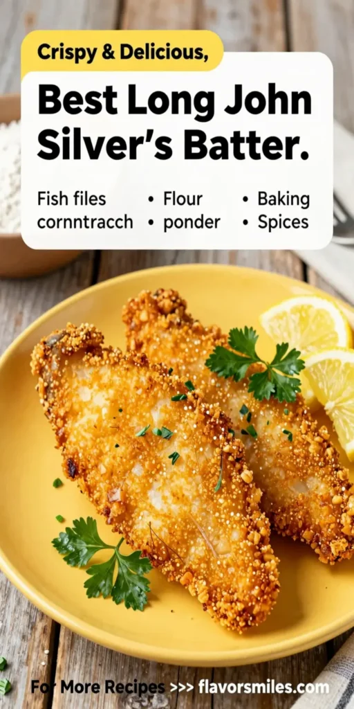 Best Long John Silver's Batter