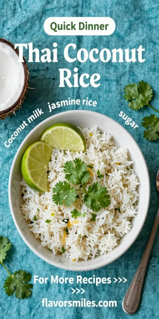 Thai Coconut Rice