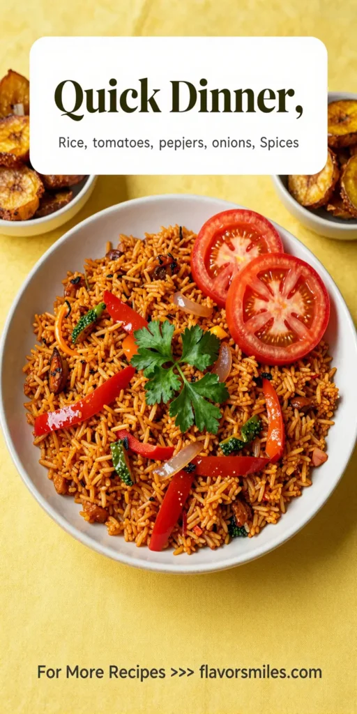 Authentic West African Jollof Rice