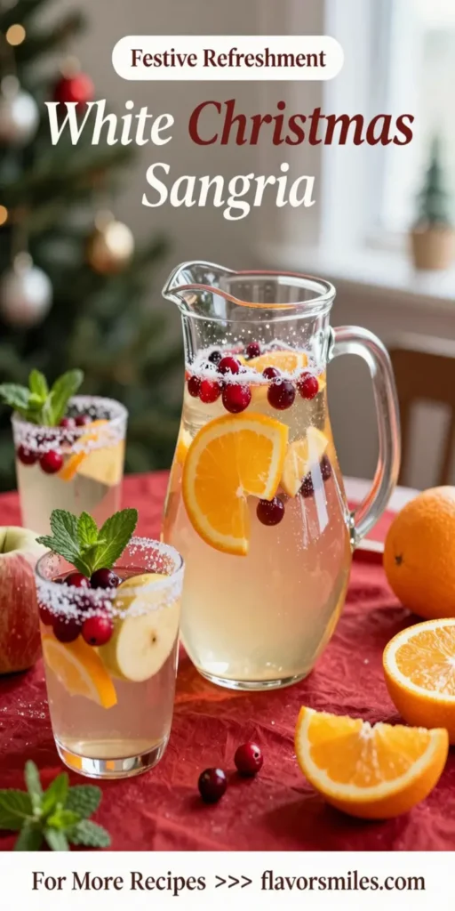 White Christmas Sangria
