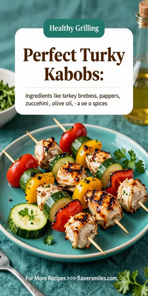 Perfect Turkey Kabobs