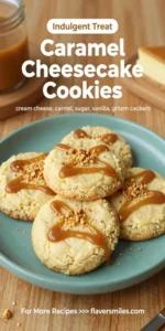 Caramel Cheesecake Cookies