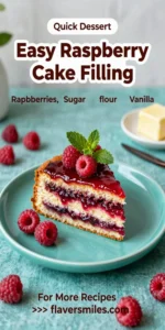 Easy Raspberry Cake Filling