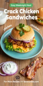 Crack Chicken Sandwiches