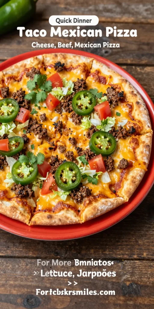 Taco Bell Mexican Pizza