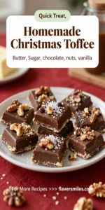 Homemade Christmas Toffee