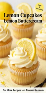 Lemon Cupcakes with Lemon Buttercream