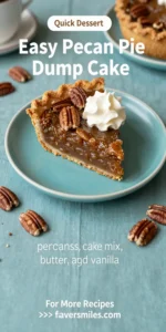 Easy Pecan Pie Dump Cake