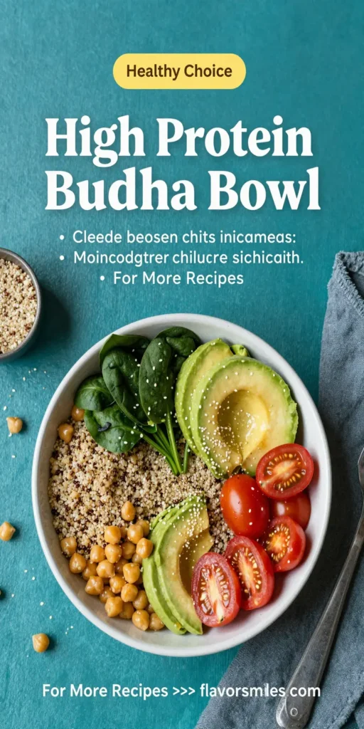 High Protein Buddha Bowl Recipe