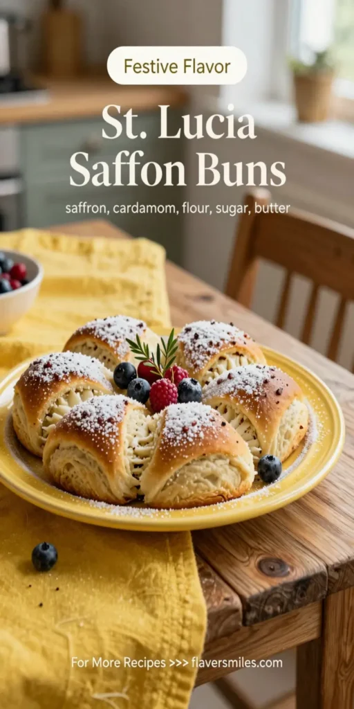St. Lucia Saffron Buns