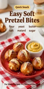 Easy Soft Pretzel Bites