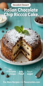 Italian Chocolate Chip Ricotta Cake