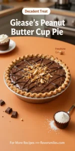 Giant Reese’s Peanut Butter Cup Pie