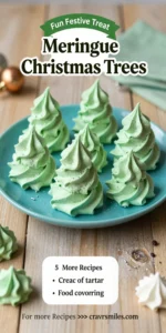 Meringue Christmas Trees