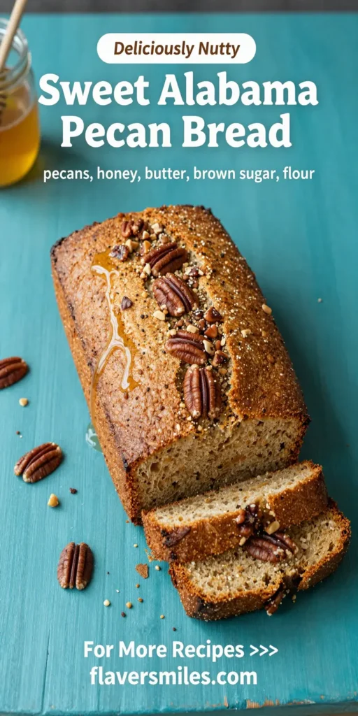 Sweet Alabama Pecan Bread
