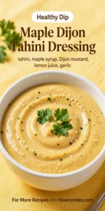 Maple Dijon Tahini Dressing