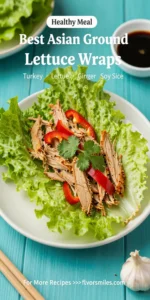 Best Asian Ground Turkey Lettuce Wraps