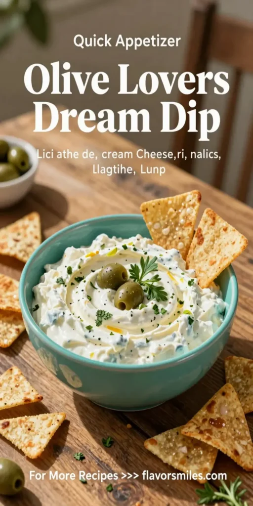 Olive Lovers Dream Dip