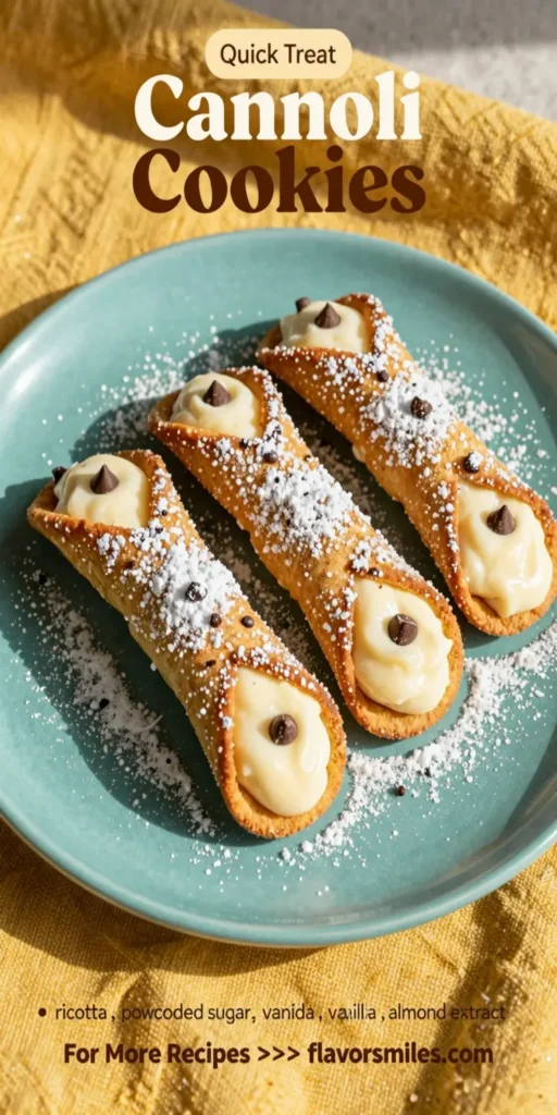 Cannoli Cookies
