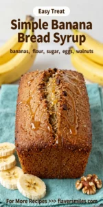 Simple Banana Bread Syrup