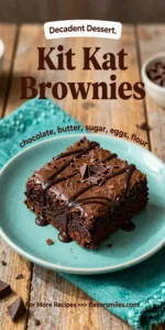Kit Kat Brownies
