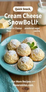 Melt-In-Your-Mouth Cream Cheese Snowball Cookies
