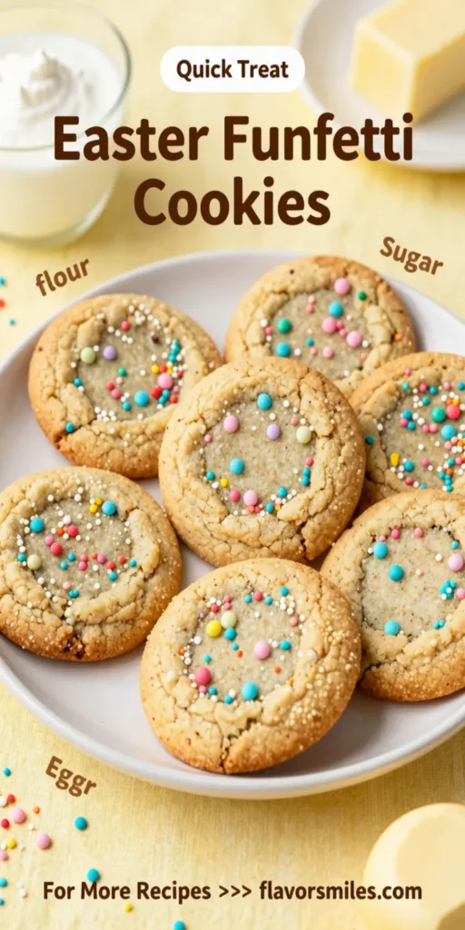 Easter Funfetti Cookies