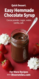 Easy Homemade Chocolate Syrup