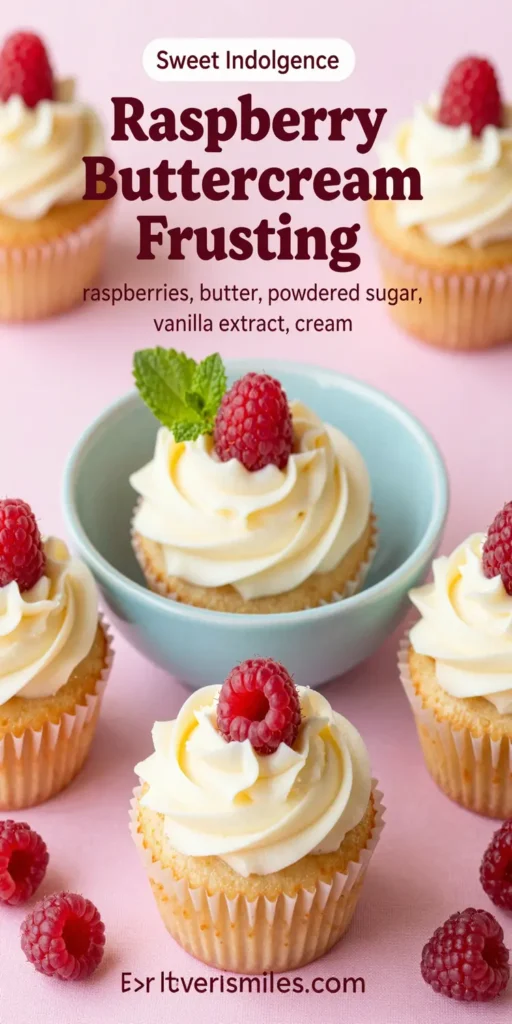 Raspberry Buttercream Frosting