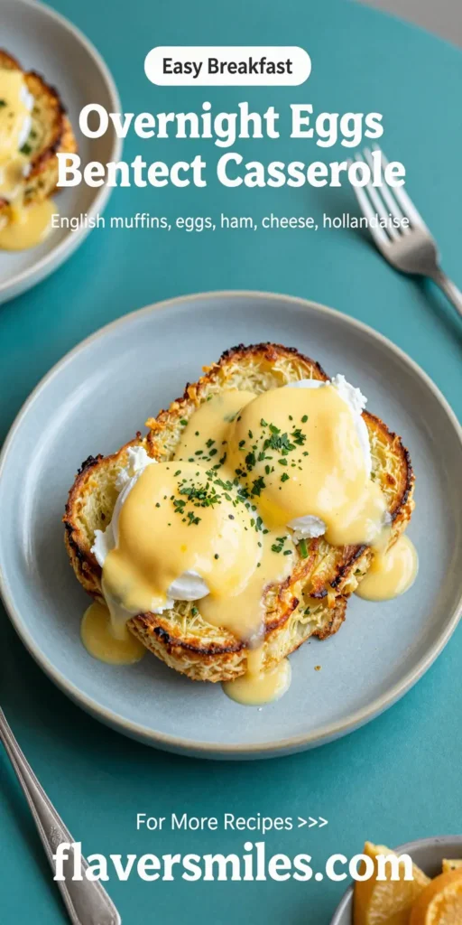 Overnight Eggs Benedict Casserole