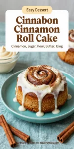 Cinnabon Cinnamon Roll Cake