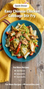 Easy Chinese Chicken Cabbage Stir Fry