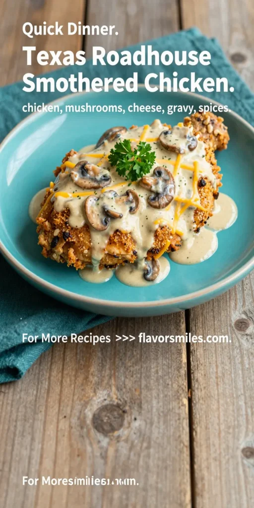 Texas Roadhouse Smothered Chicken