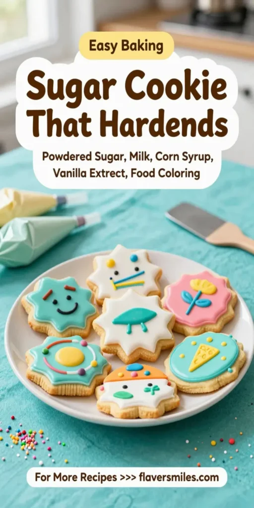 Sugar Cookie Icing That Hardens