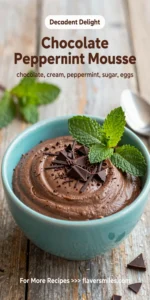 Chocolate Peppermint Mousse
