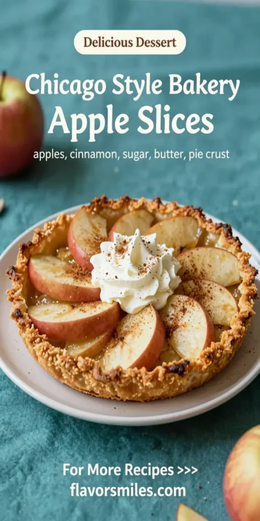 Chicago Style Bakery Apple Slices