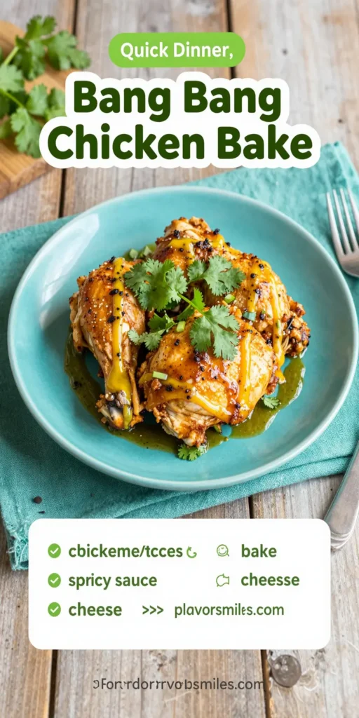 Bang Bang Chicken Bake