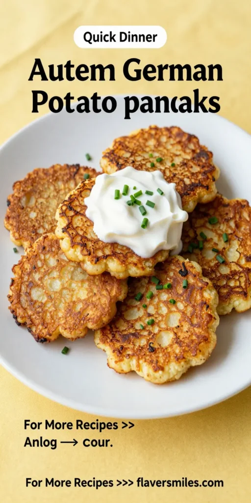 Authentic German Potato Pancakes