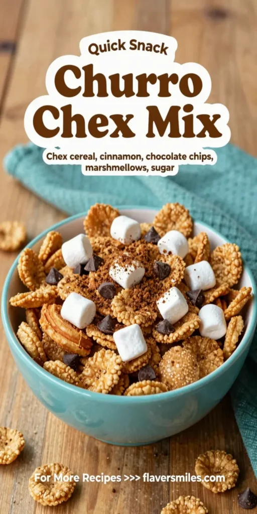 Churro Chex Mix