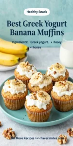 Best Greek Yogurt Banana Muffins