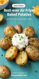 Best-ever air fryer baked potatoes