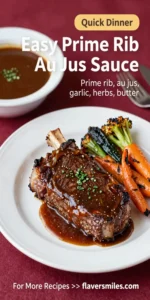 Easy Prime Rib Au Jus Sauce