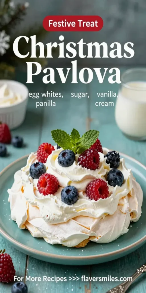 Christmas Pavlova