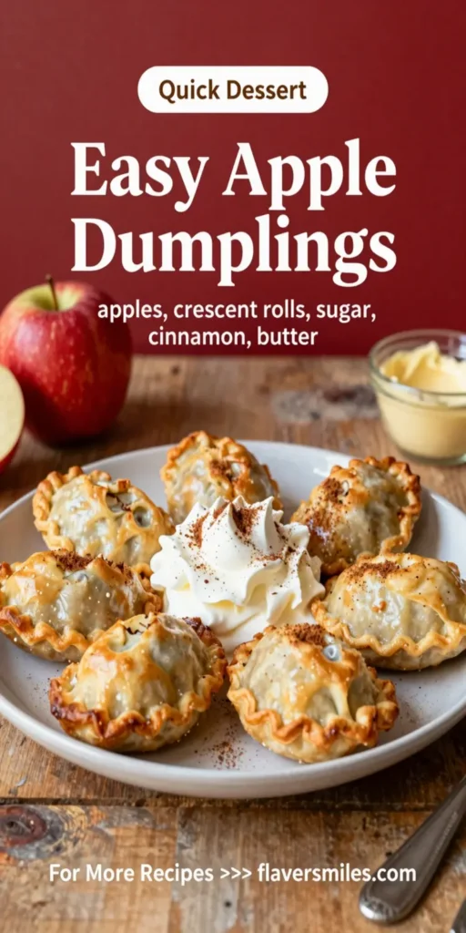 Easy Apple Dumplings