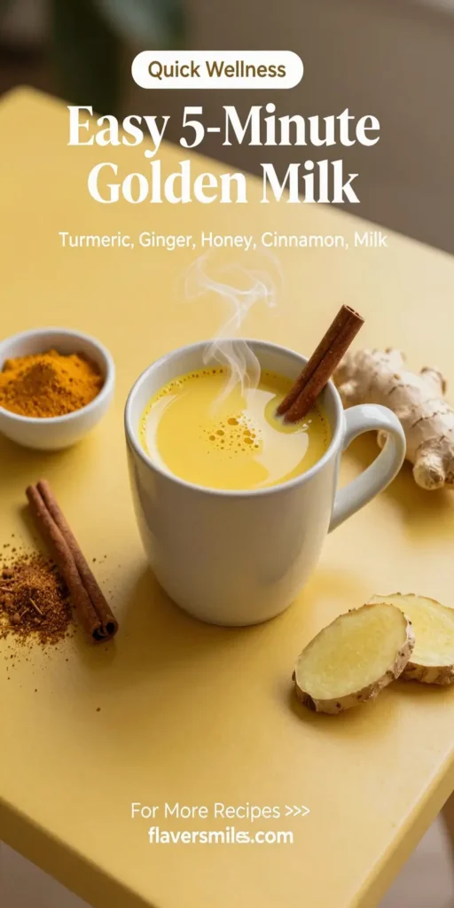 Easy 5-Minute Golden Milk