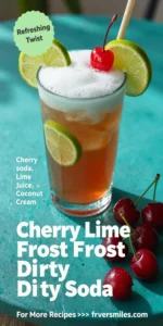 Cherry Lime Frost Dirty Soda