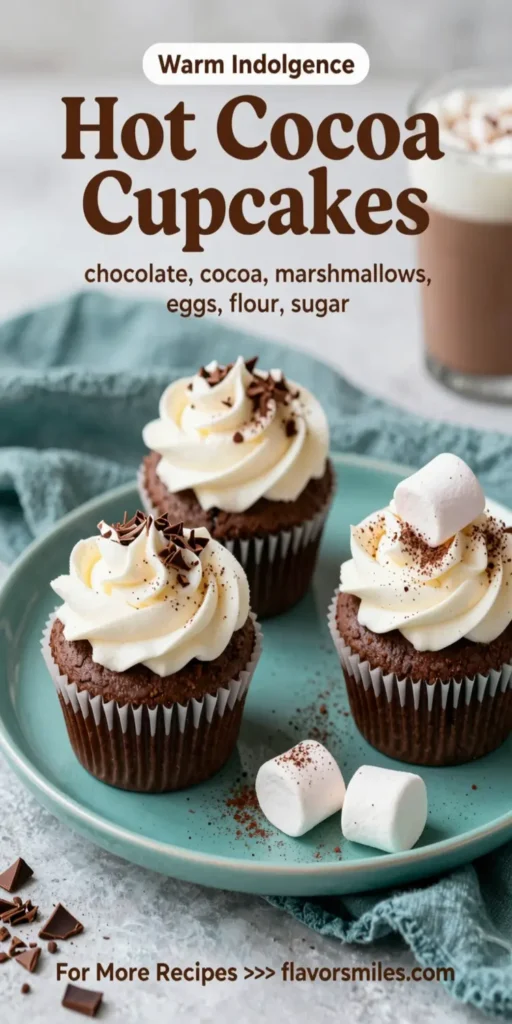 Hot Cocoa Cupcakes