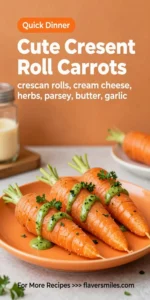 Cute Crescent Roll Carrots
