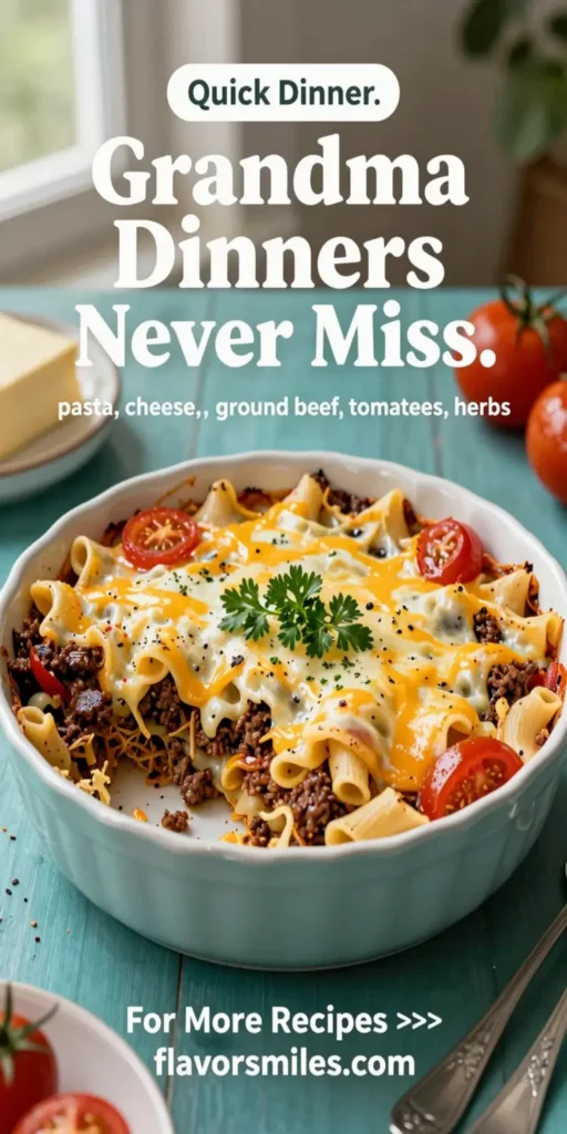 Grandma Dinners Never Miss